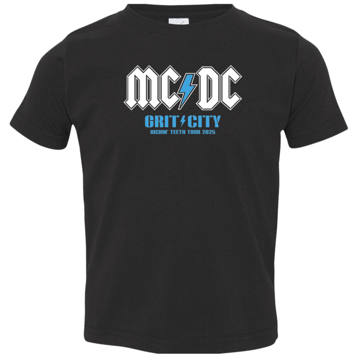 MCDC Kickin Teeth Tour 2025 (front) Cute Toddler T-Shirt