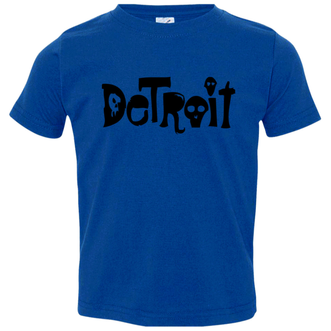 Vintage DWD Detroit Skulls Cute Toddler T-Shirt