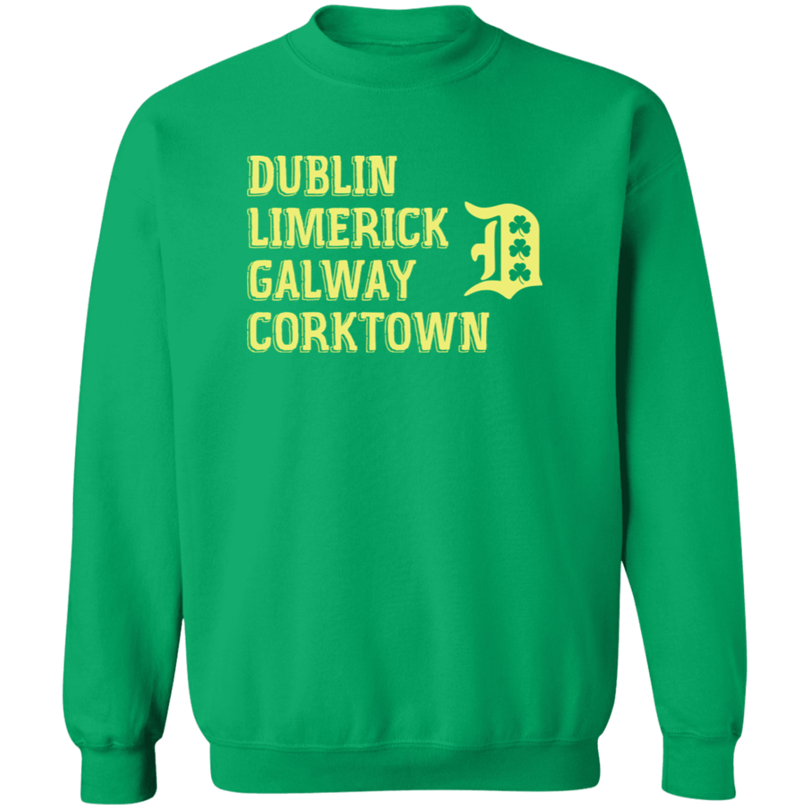 Dublin Limerick Galway Corktown Classic Crewneck Sweatshirt
