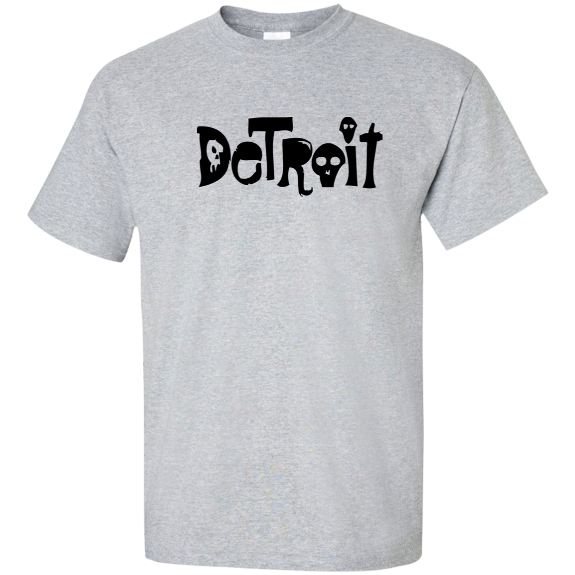 Vintage DWD Detroit Skulls Tall Ultra Cotton T-Shirt