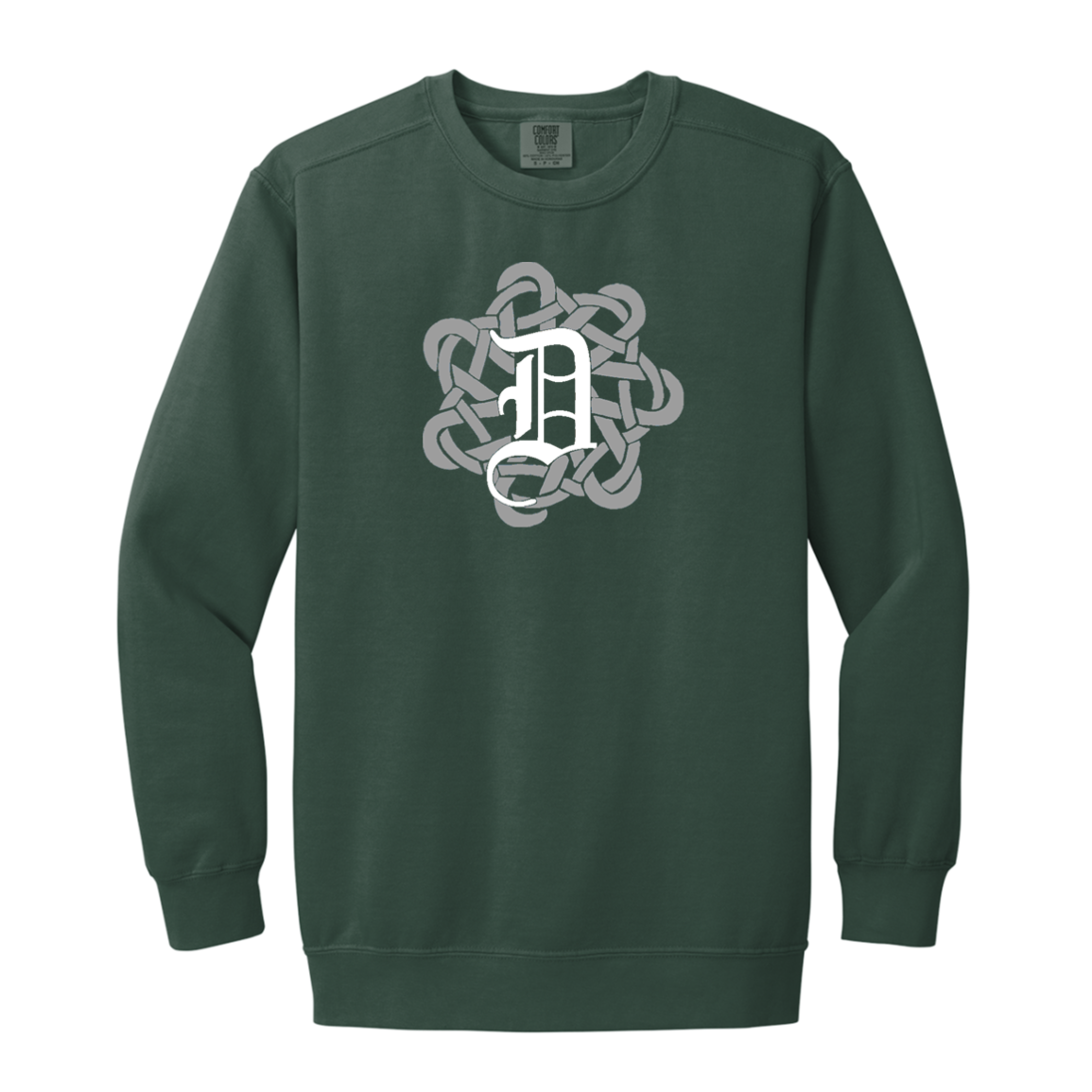 Celtic Knot Detroit D Vintage Wash Crewneck Sweatshirt