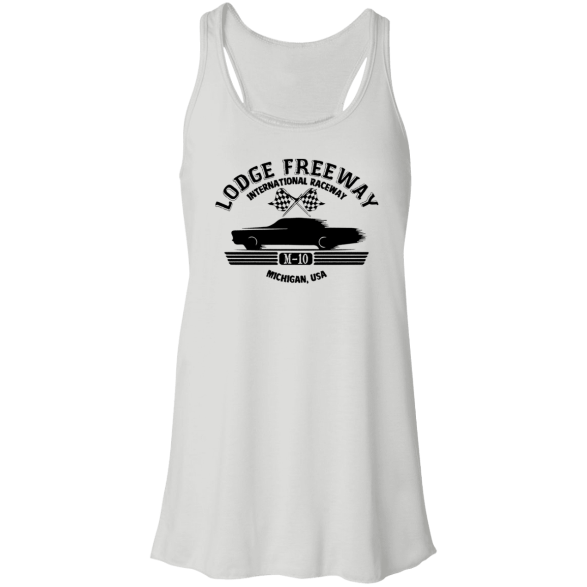 Lodge Freeway International Raceway Flowy Racerback Tank