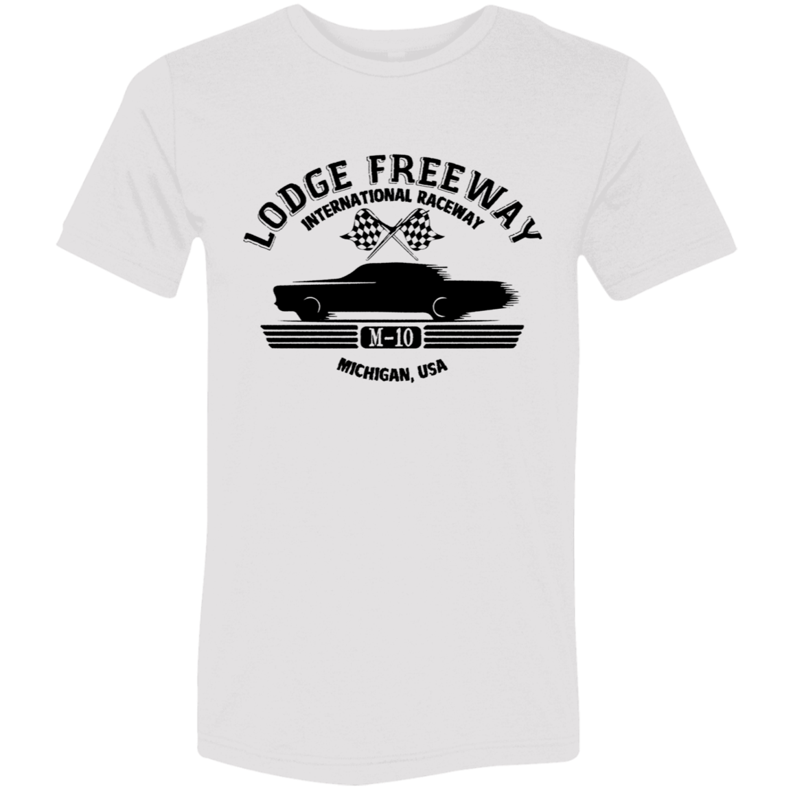 Lodge Freeway International Raceway Unisex Triblend T-Shirt