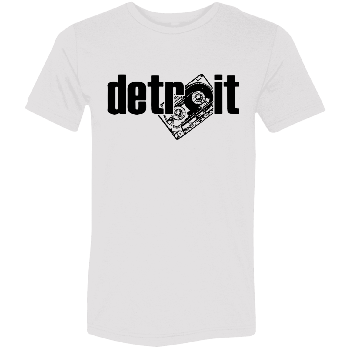 DWD Detroit Casette Unisex Triblend T-Shirt