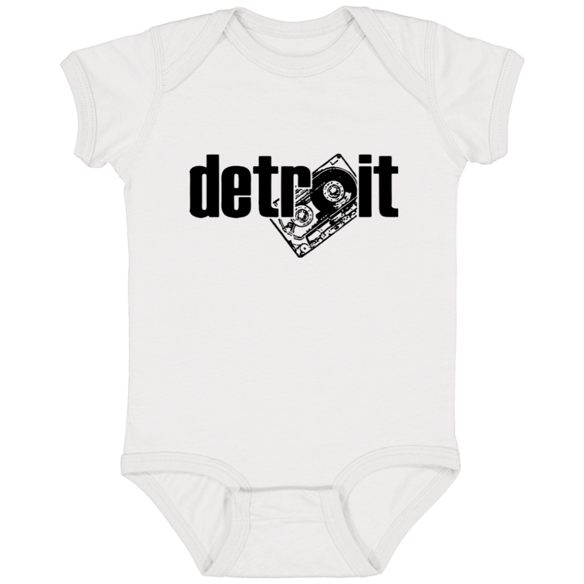 DWD Detroit Casette Infant Baby Onsie Bodysuit