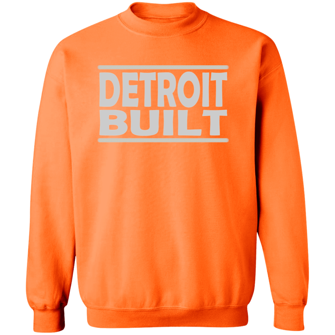 Old School Detroit Built Classic Crewneck Sweatshirt