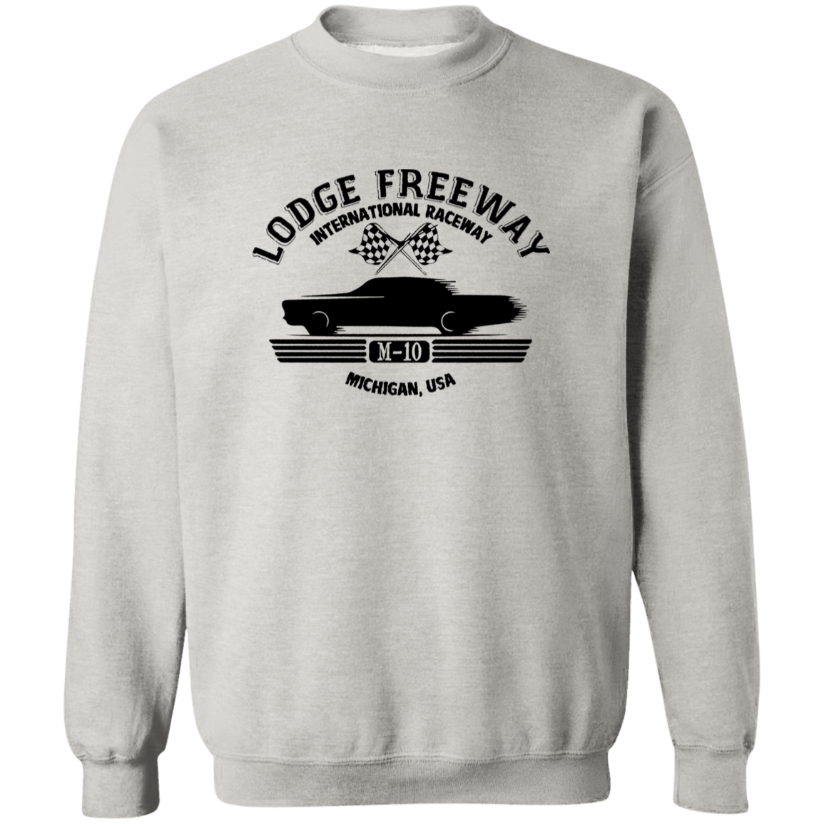 Lodge Freeway International Raceway Classic Crewneck Sweatshirt