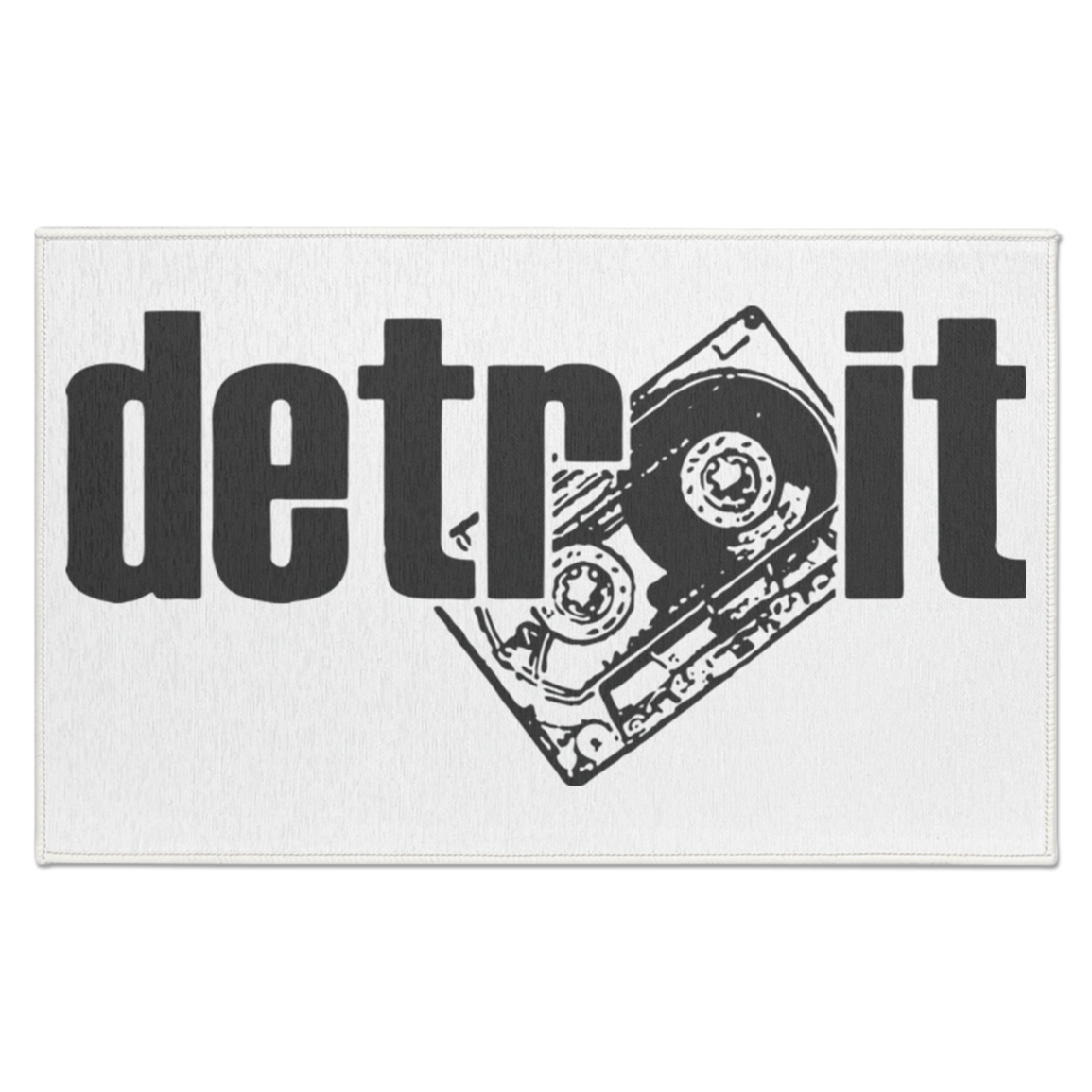 DWD Detroit Casette Indoor Accent Doormat