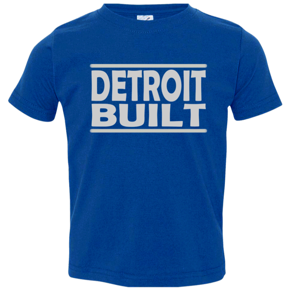 Old School Detroit Built Cute Toddler T-Shirt