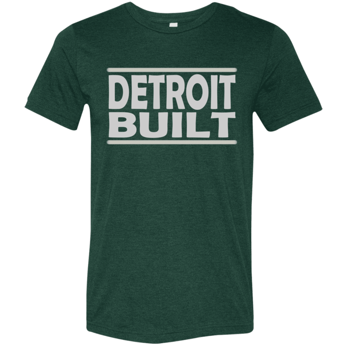 Old School Detroit Built Unisex Triblend T-Shirt