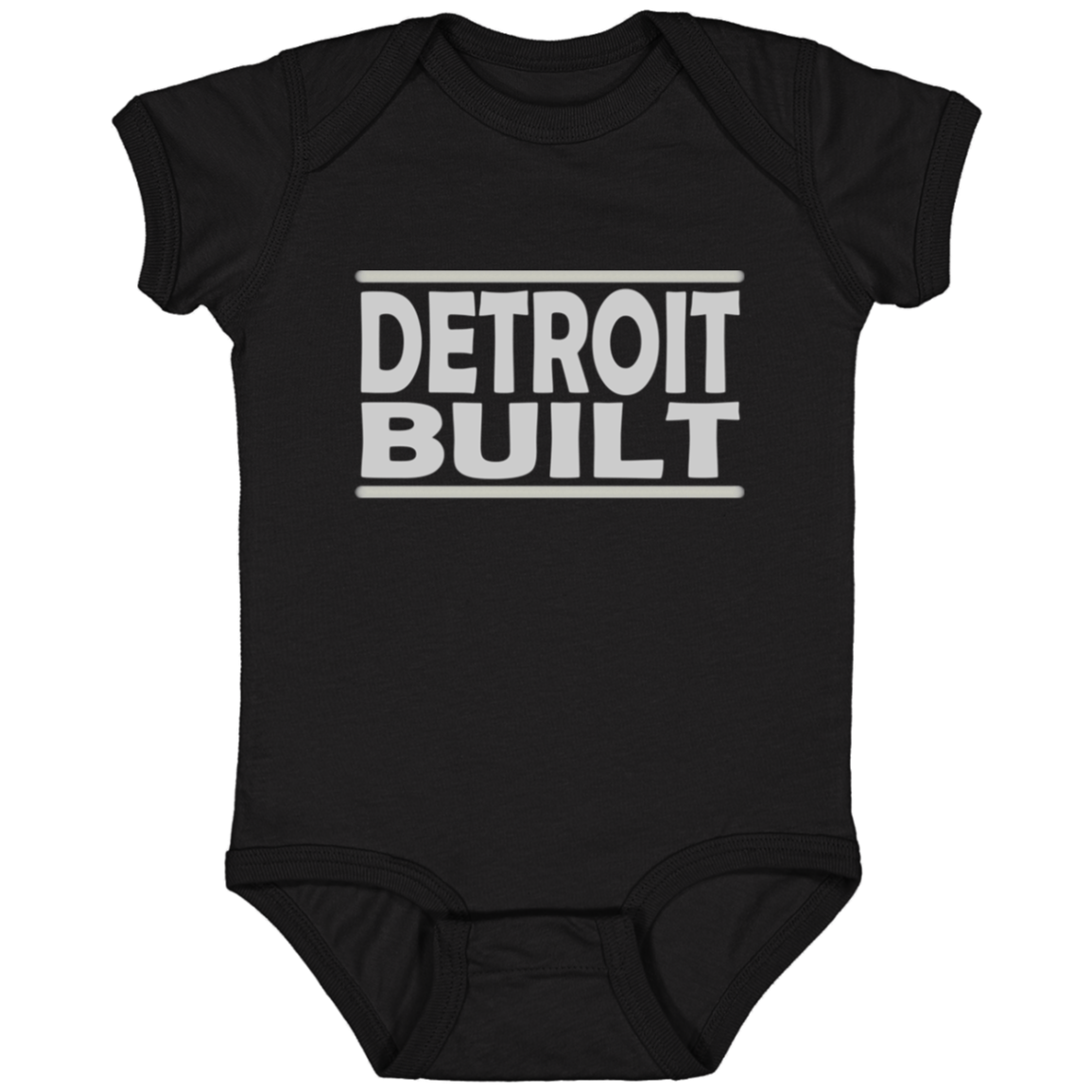 Old School Detroit Built Infant Baby Onsie Bodysuit