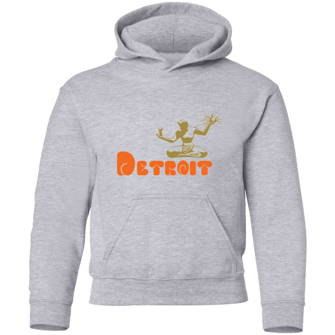 Classic  DWD Spirit of Detroit Kids Unisex Classic Hoodie