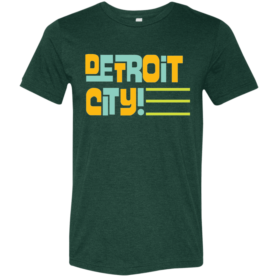 Classic DWD Detroit City Soft Unisex Triblend T-Shirt