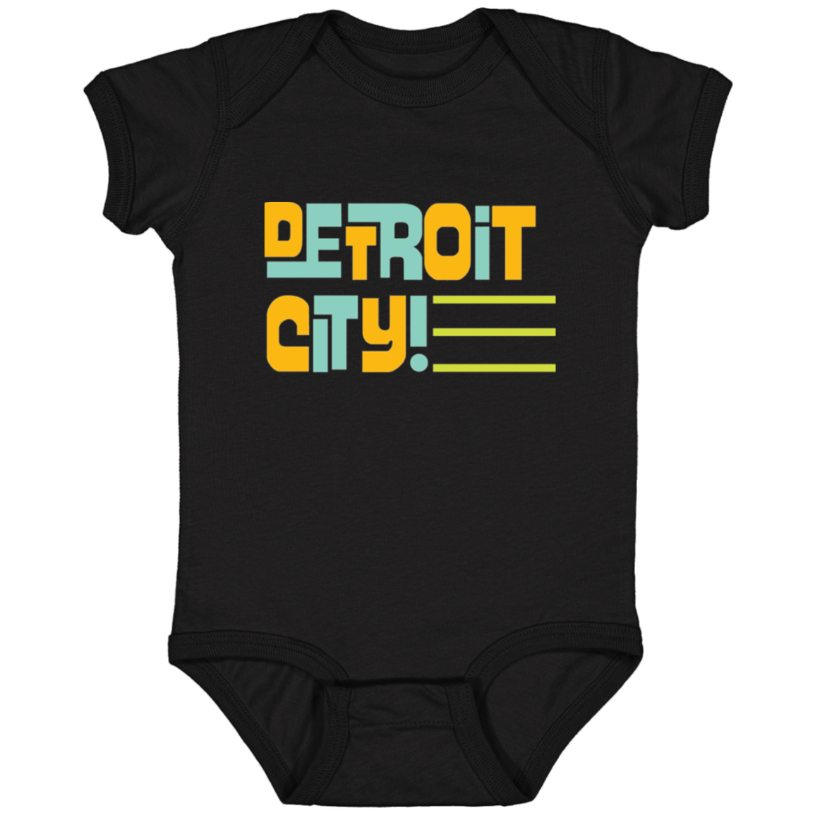 Classic DWD Detroit City Infant Baby Onsie Bodysuit