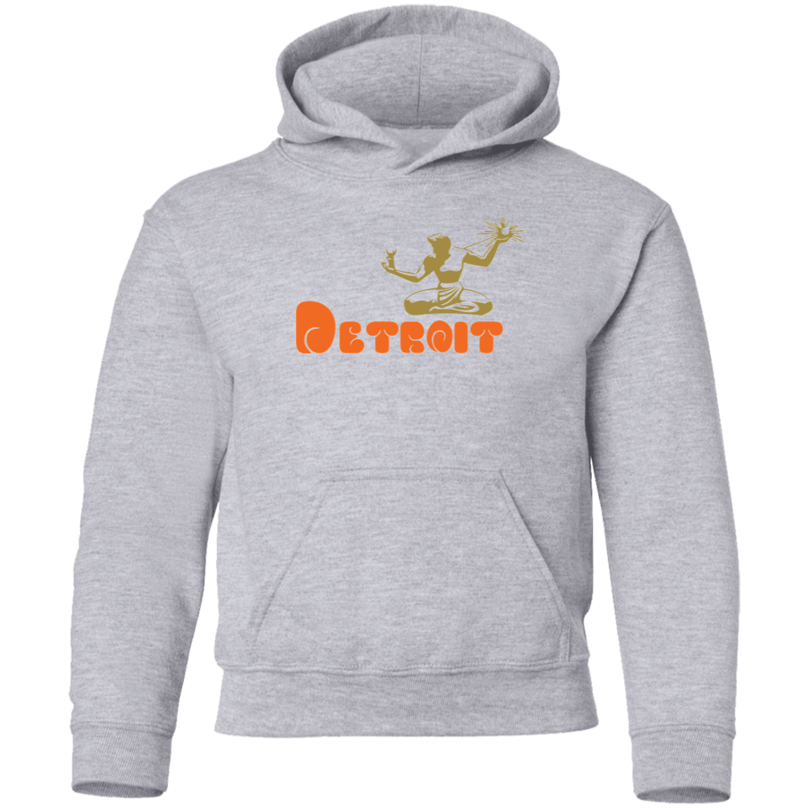 Classic  DWD Spirit of Detroit Kids Unisex Classic Hoodie