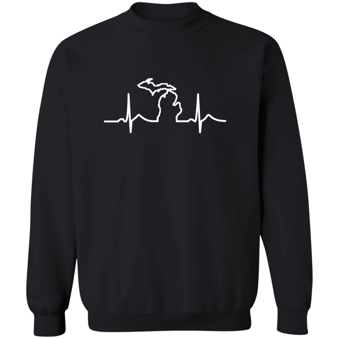 DWD Michigan Heartbeat Classic Crewneck Sweatshirt