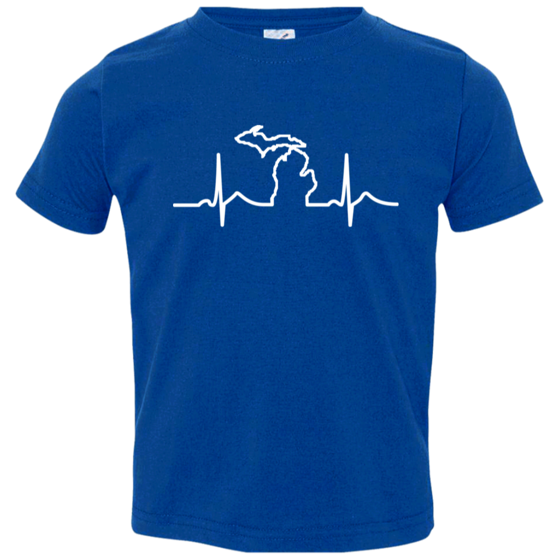 DWD Michigan Heartbeat Cute Toddler T-Shirt