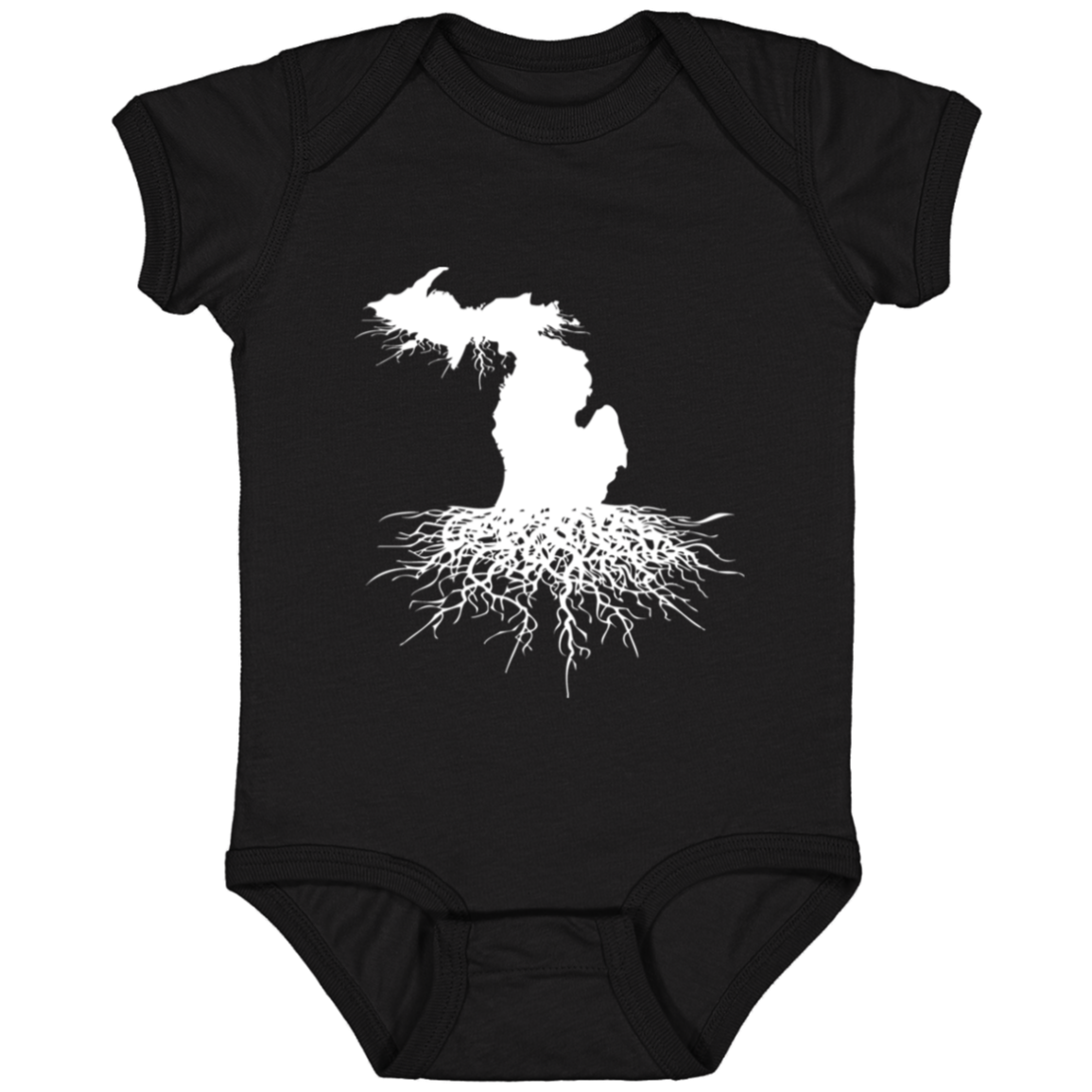 Original Michigan Roots Infant Baby Onsie Bodysuit