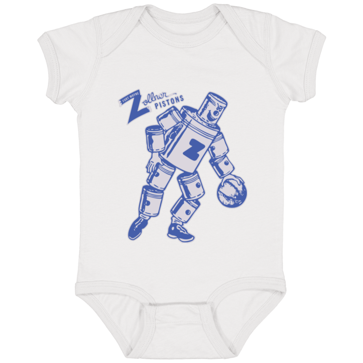 Fort Wayne Zollner Infant Baby Onsie Bodysuit