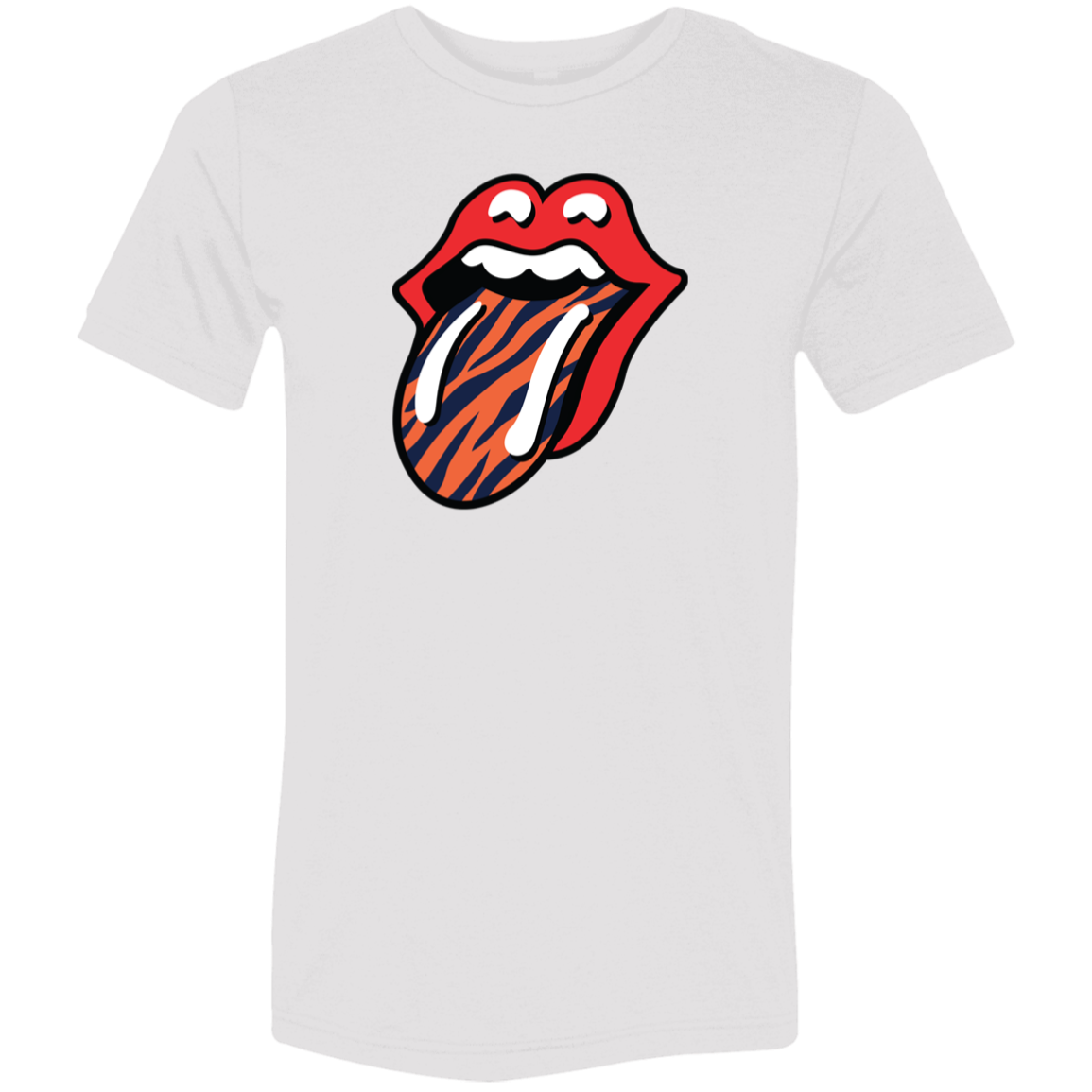 Tigers Rolling Stones Style Unisex Triblend T-Shirt