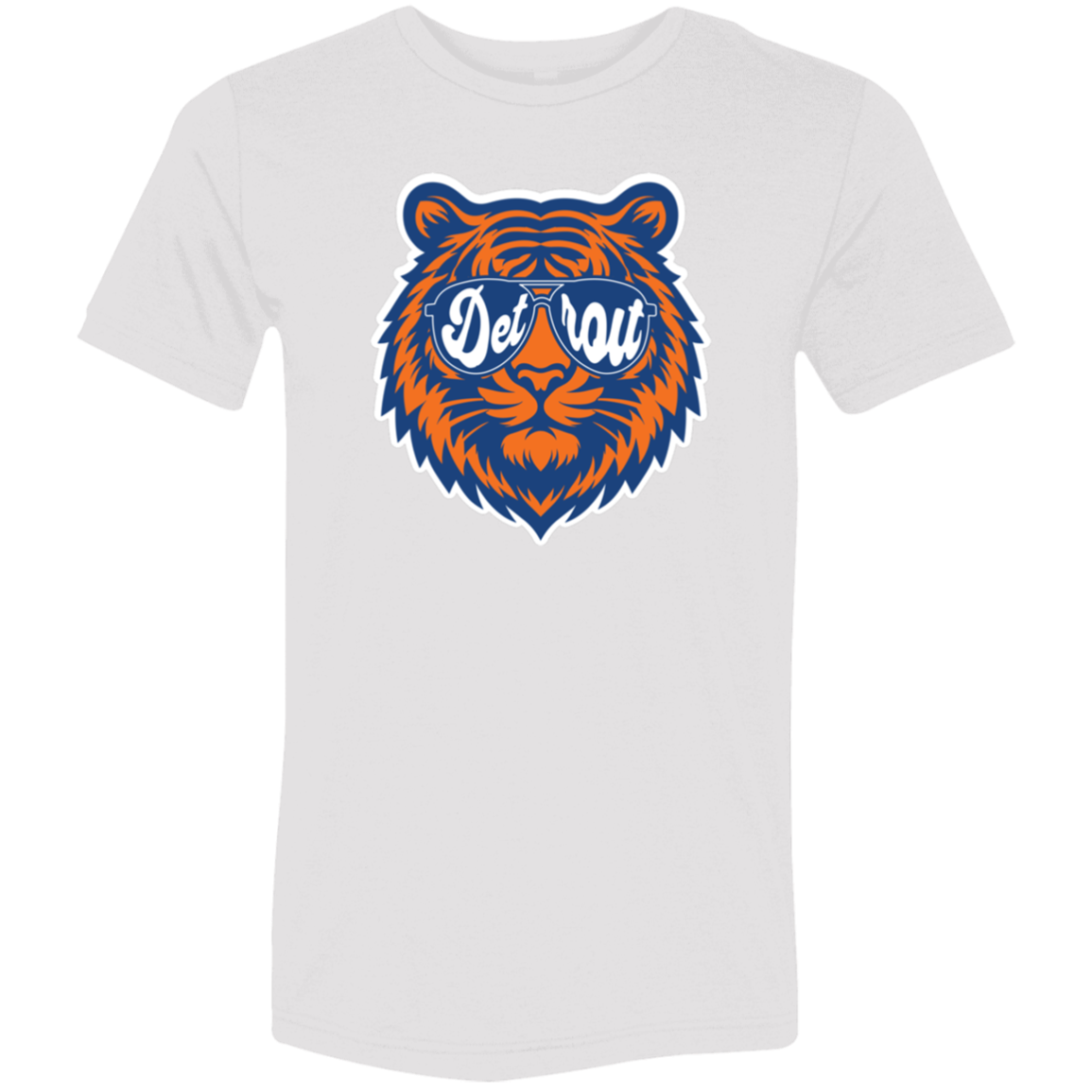 Tiger Detroit Sunglasses Unisex Triblend T-Shirt