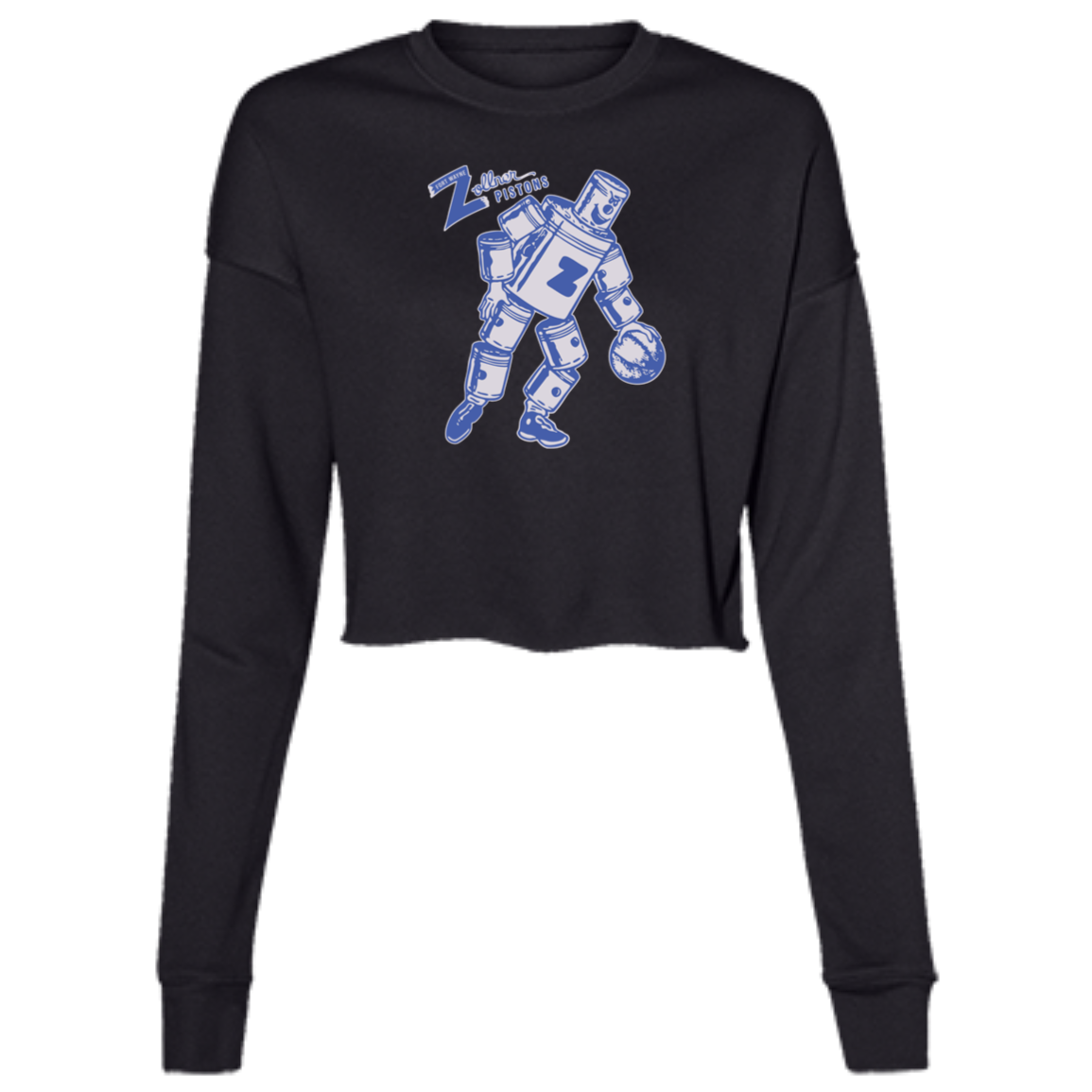 Fort Wayne Zollner Women's Cropped Crewneck Sweatshirt