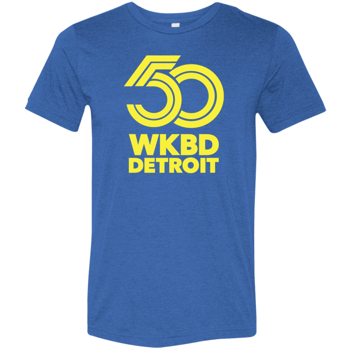 WKBD Channel 50 Detroit Soft Unisex Triblend T-Shirt