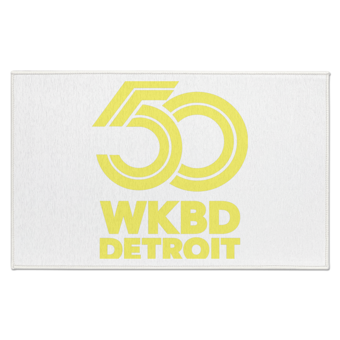 WKBD Channel 50 Detroit Indoor Accent Doormat