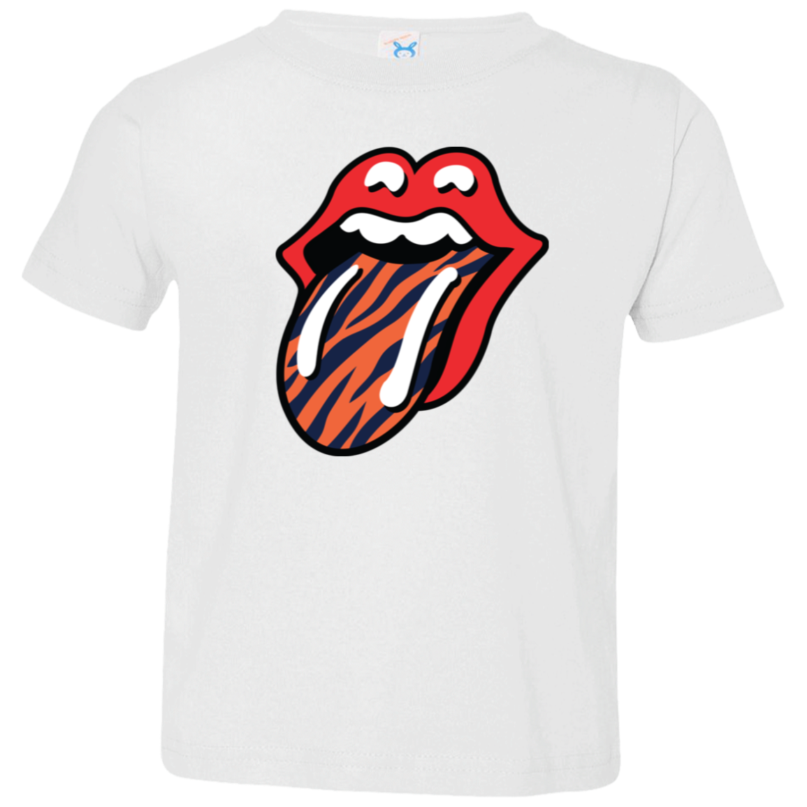 Tigers Rolling Stones Style Cute Toddler T-Shirt
