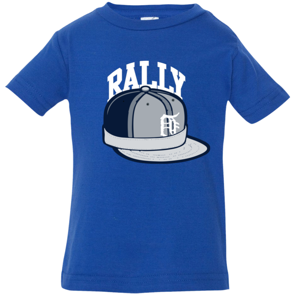 Detroit Baseball Rally Cap Infant T-Shirt
