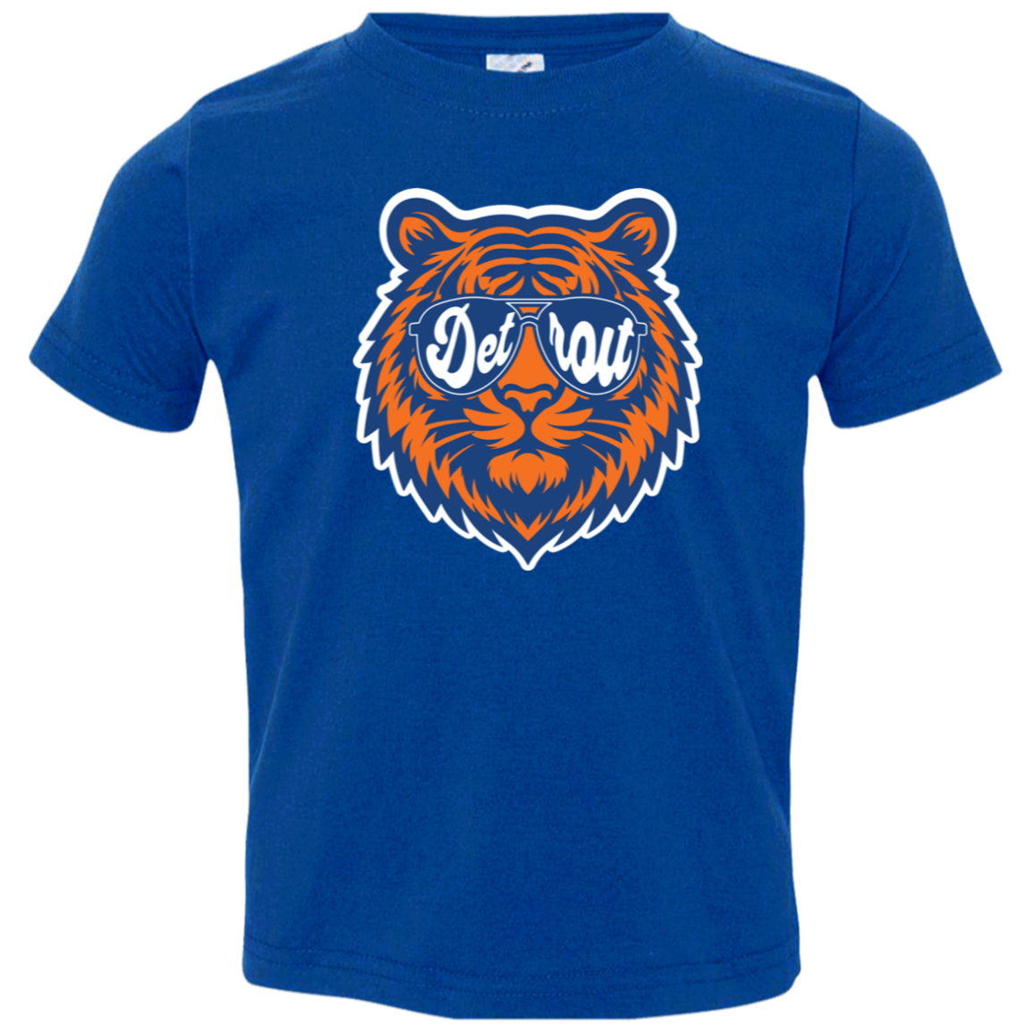 Tiger Detroit Sunglasses Cute Toddler T-Shirt