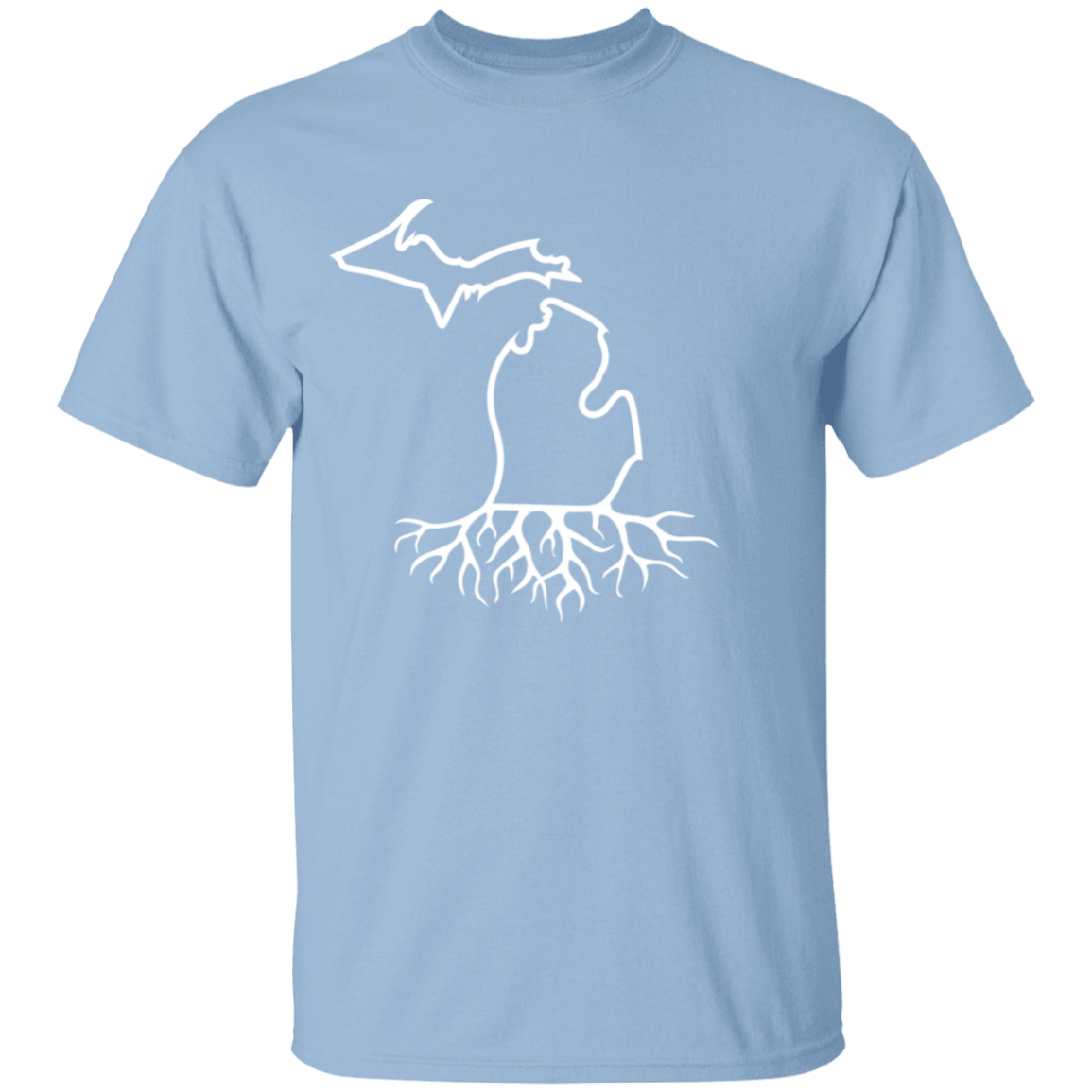 Michigan Roots - White Kids Unisex Classic T-Shirt