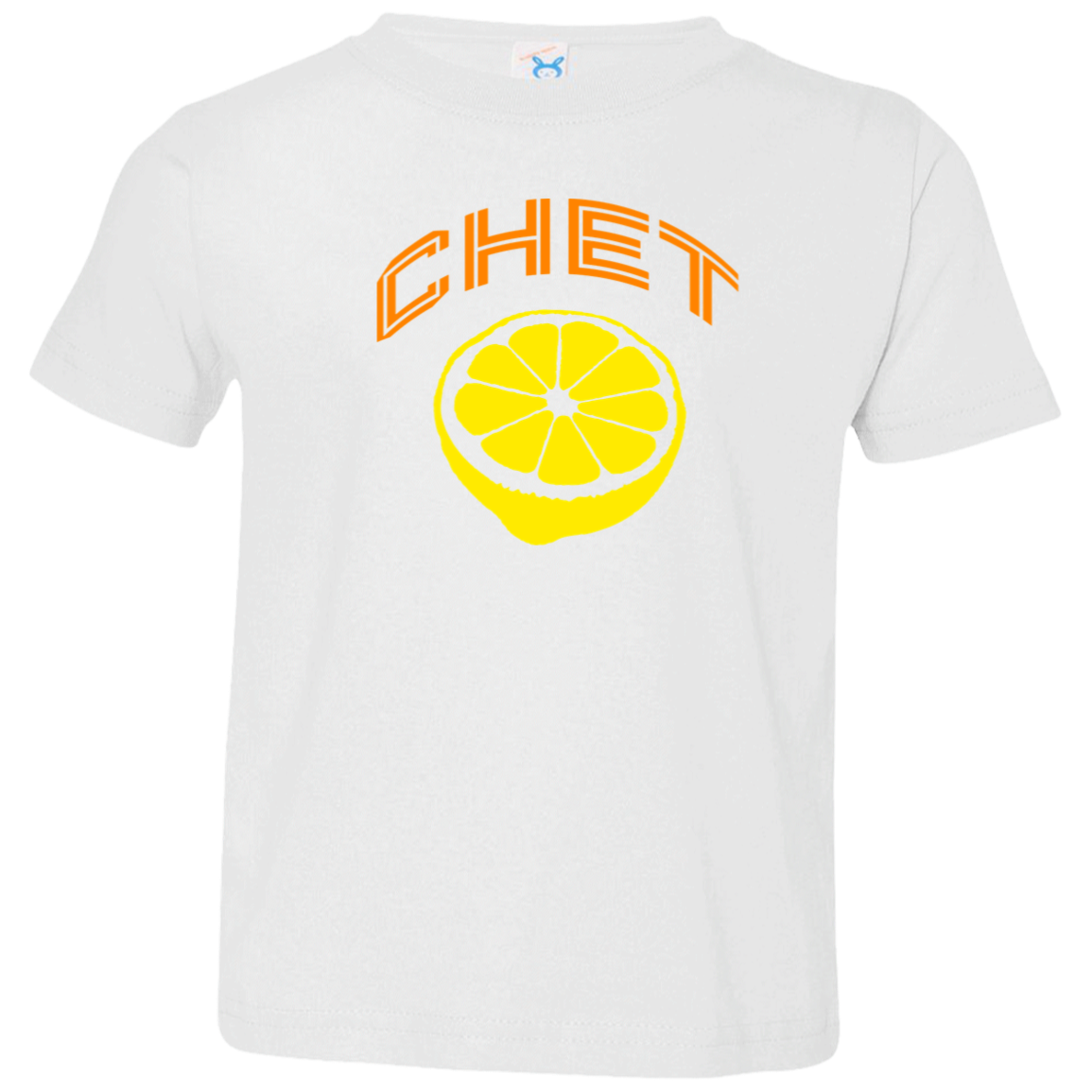 Chet - Orange + Lemon Cute Toddler T-Shirt