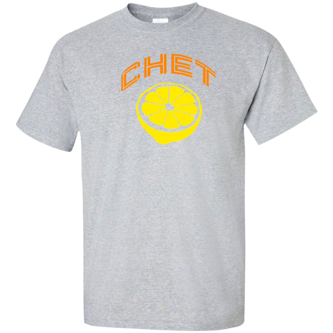 Chet - Orange + Lemon Unisex Tall Ultra Cotton T-Shirt