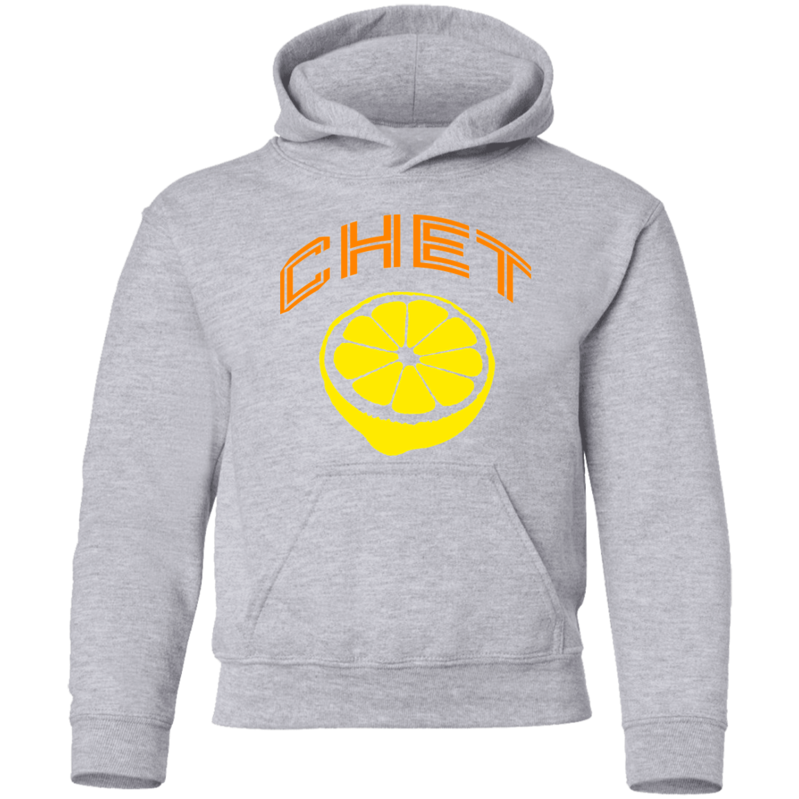 Chet - Orange + Lemon Kids Unisex Classic Hoodie