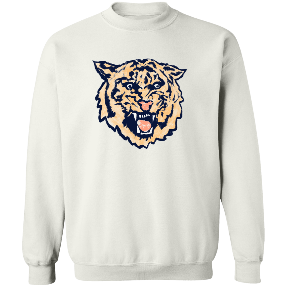 Tigercat - Orange Classic Crewneck Sweatshirt