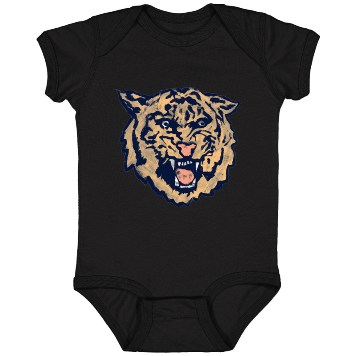 Tigercat - Orange Infant Baby Onsie Bodysuit
