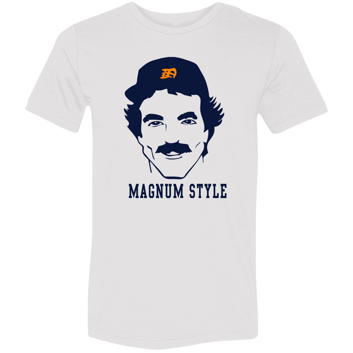 Magnum Style - Navy Unisex Triblend T-Shirt