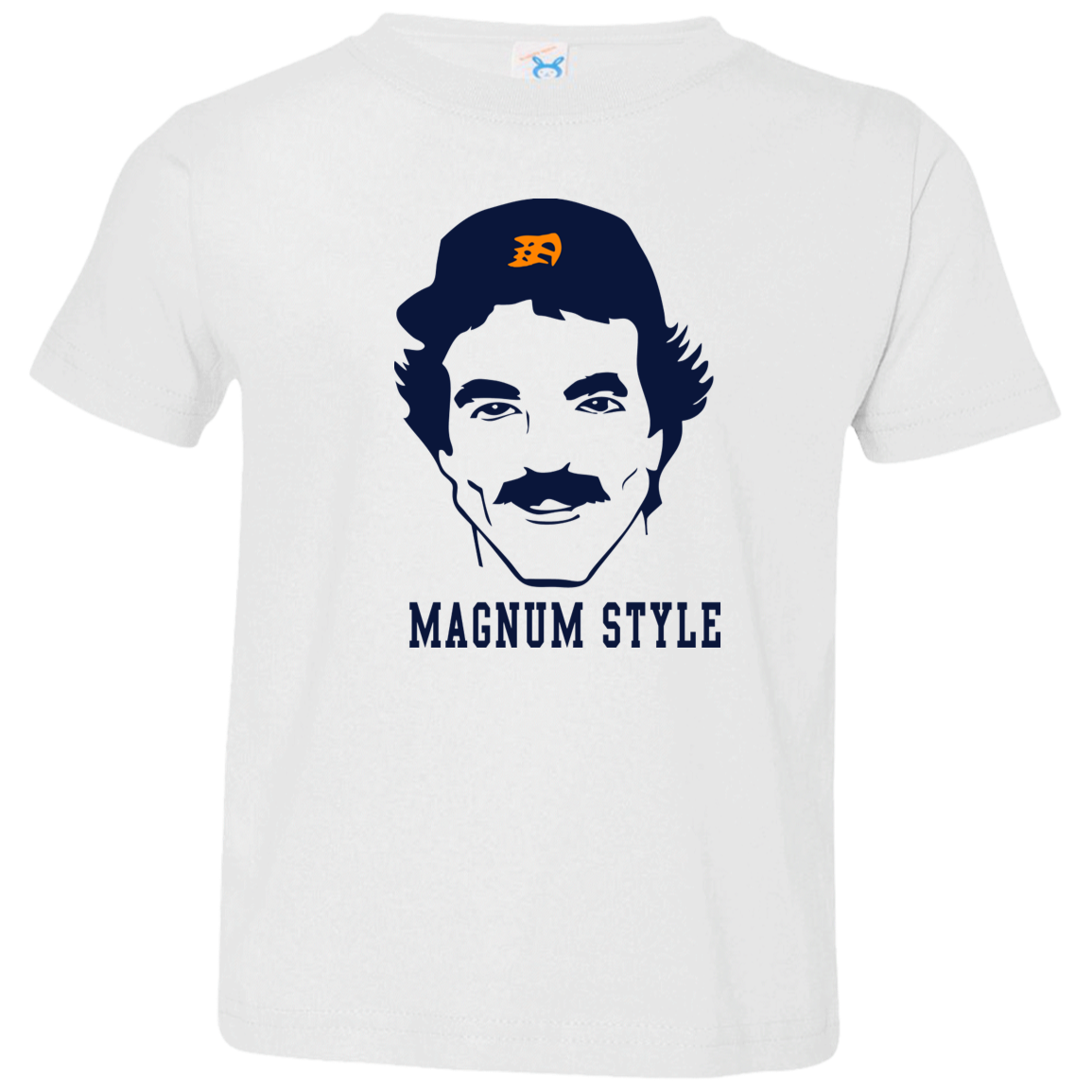 Magnum Style - Navy Cute Toddler T-Shirt