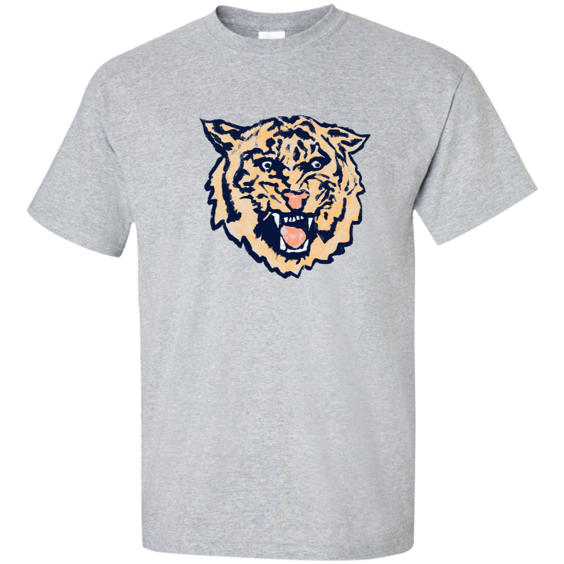 Tigercat - Orange Unisex Tall Ultra Cotton T-Shirt