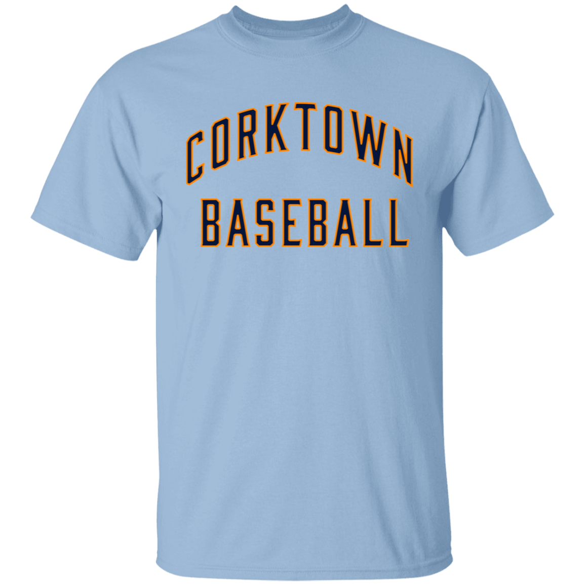Corktown Baseball - Navy + Orange Youth Classic T-Shirt