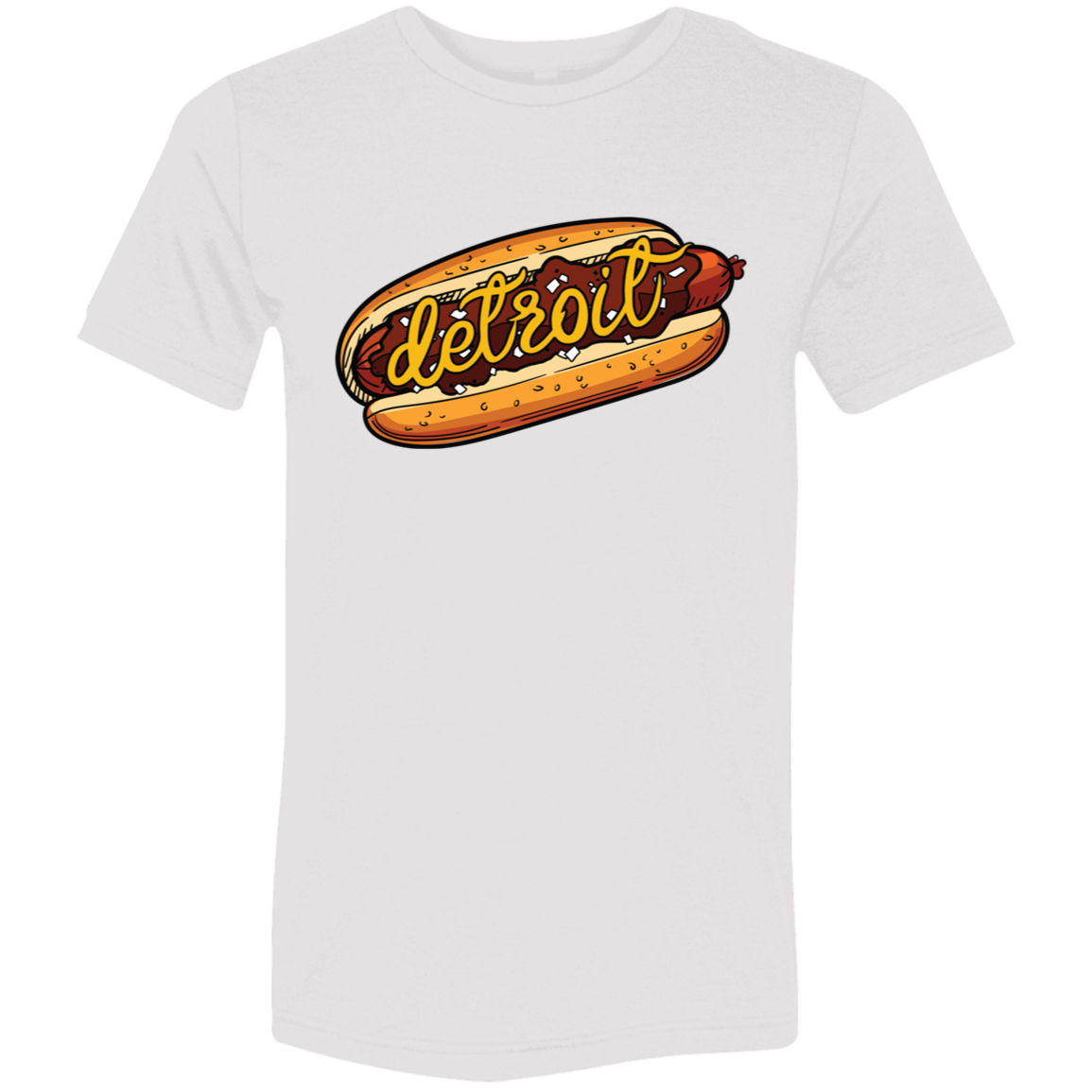 Detroit Coney Dog Unisex Triblend T-Shirt