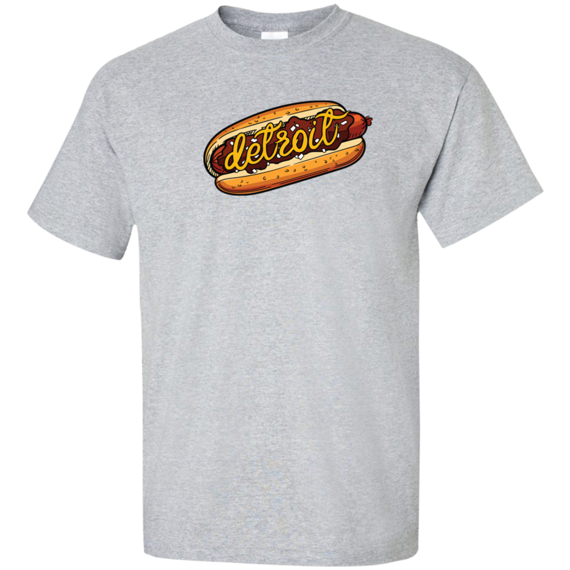 Detroit Coney Dog Tall Ultra Cotton T-Shirt