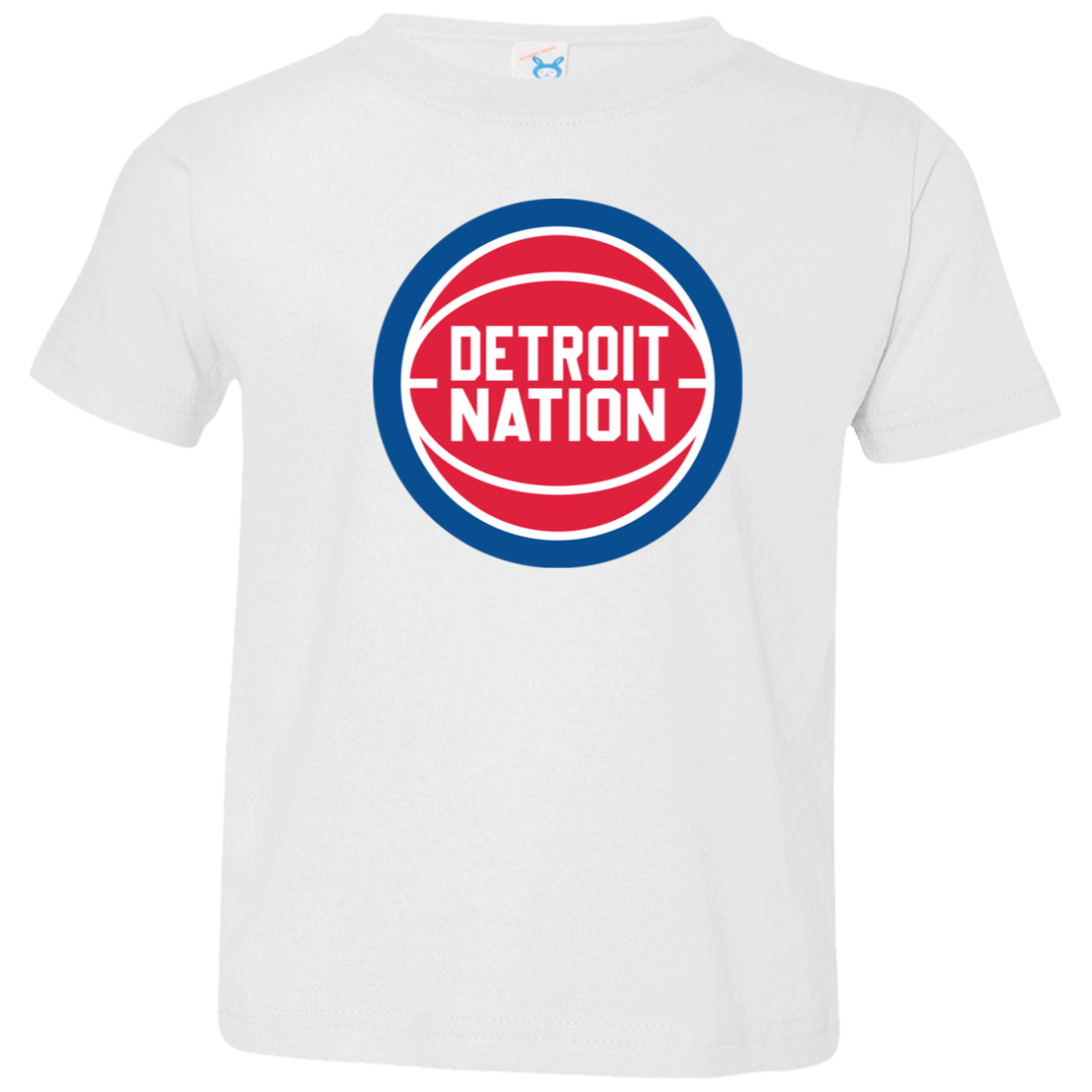Detroit Basketball Nation Cute Toddler T-Shirt