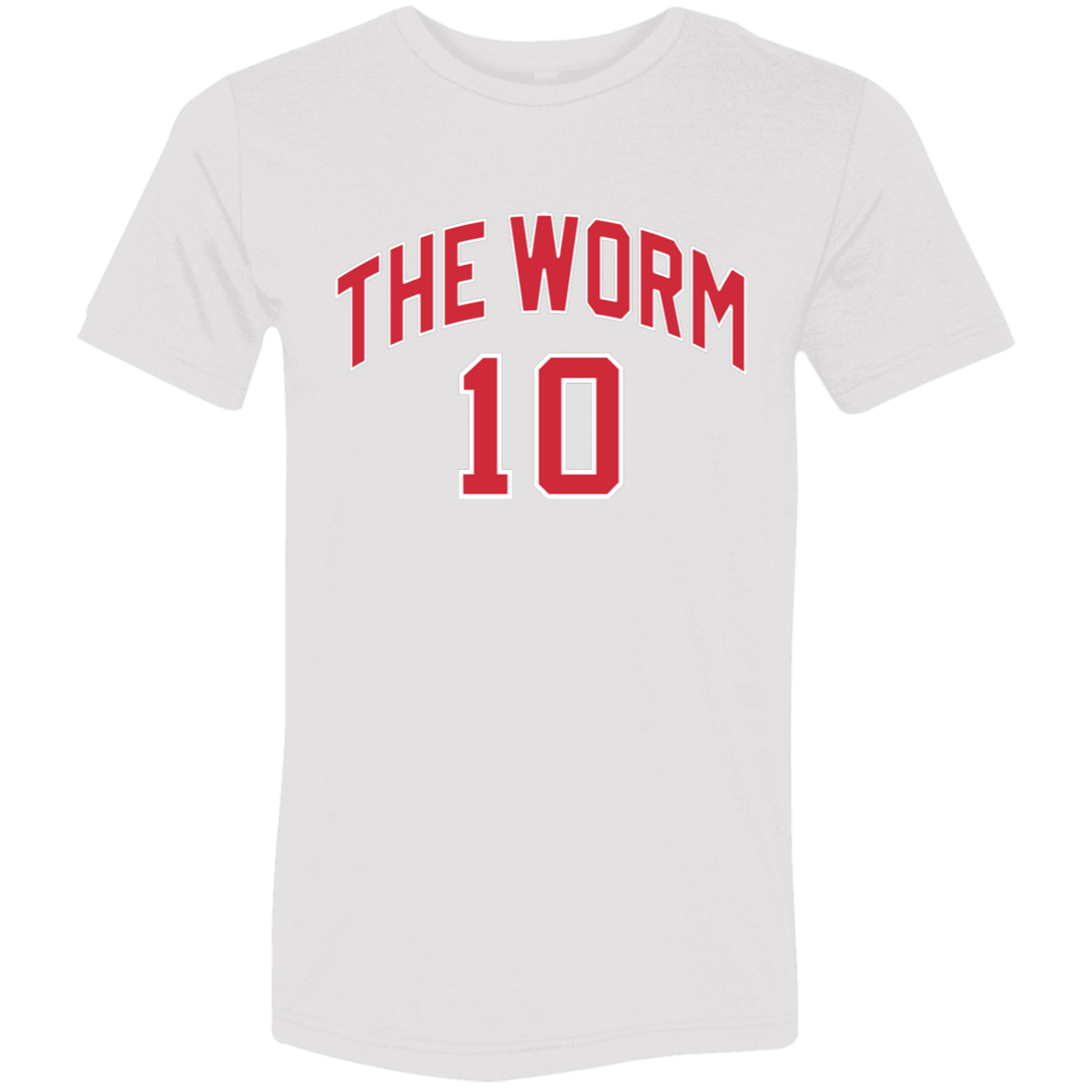 Dennis The Worm 10 Unisex Triblend T-Shirt