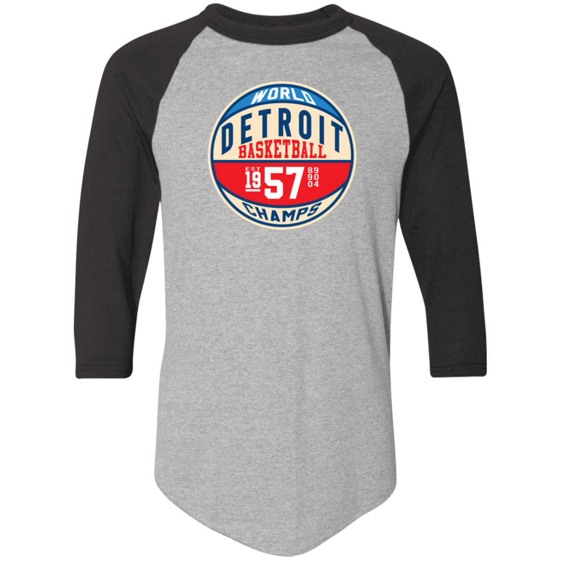 Retro Pistons World Champs Classic Raglan Jersey