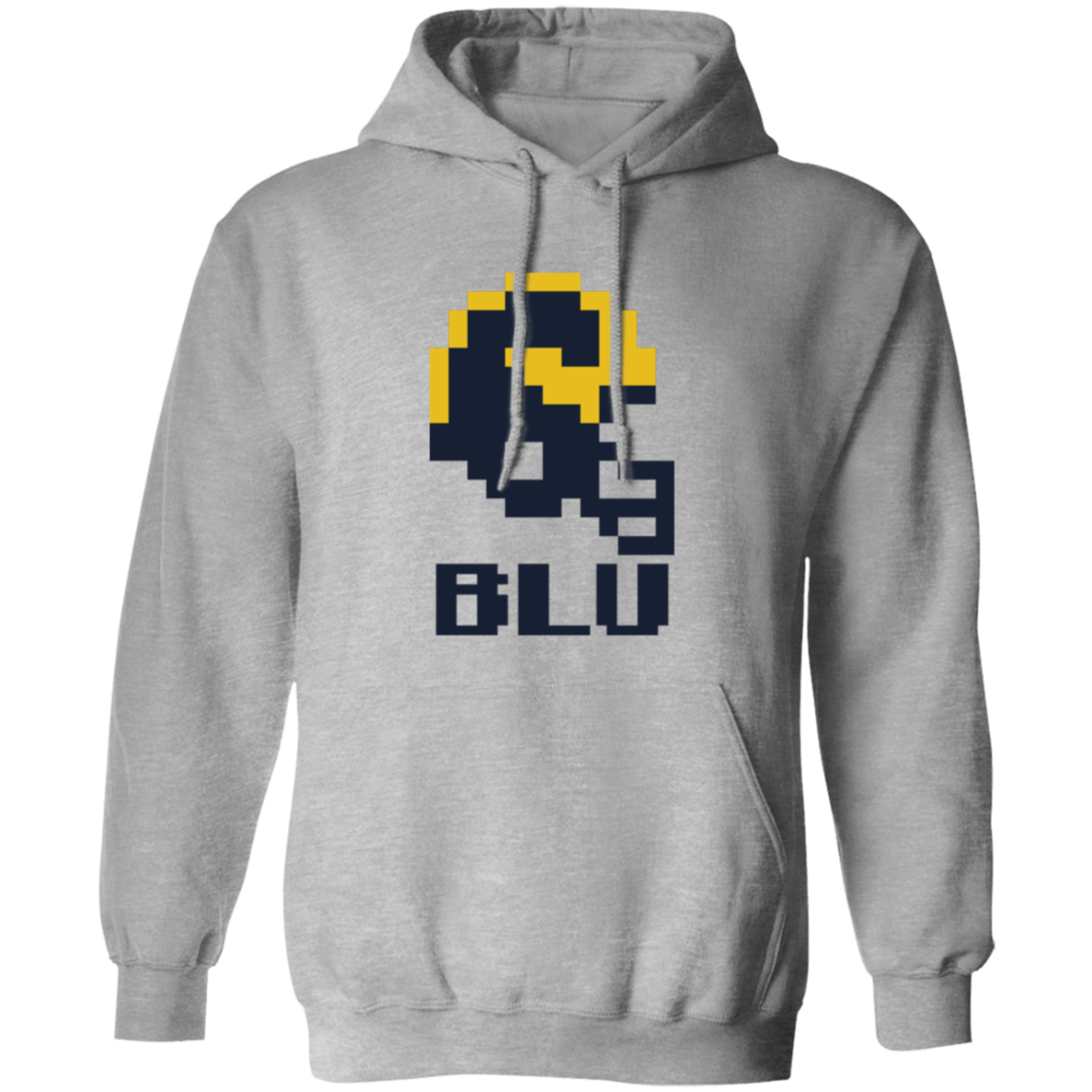 Ann Arbor Football 8bit - Grey Classic Unisex Hoodie
