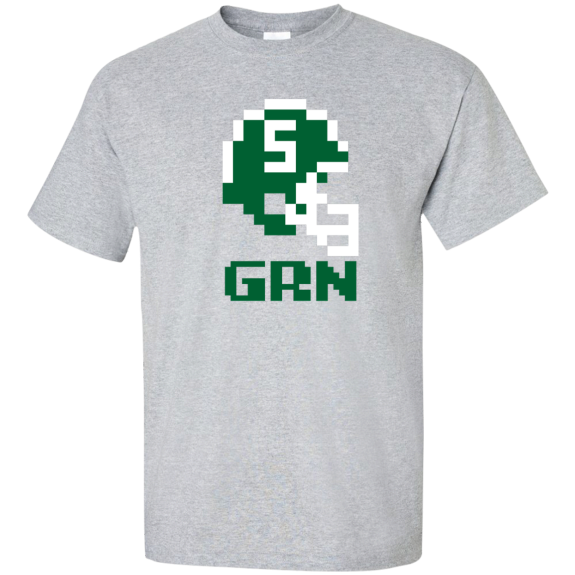 East Lansing Football 8bit - Grey Unisex Tall Ultra Cotton T-Shirt