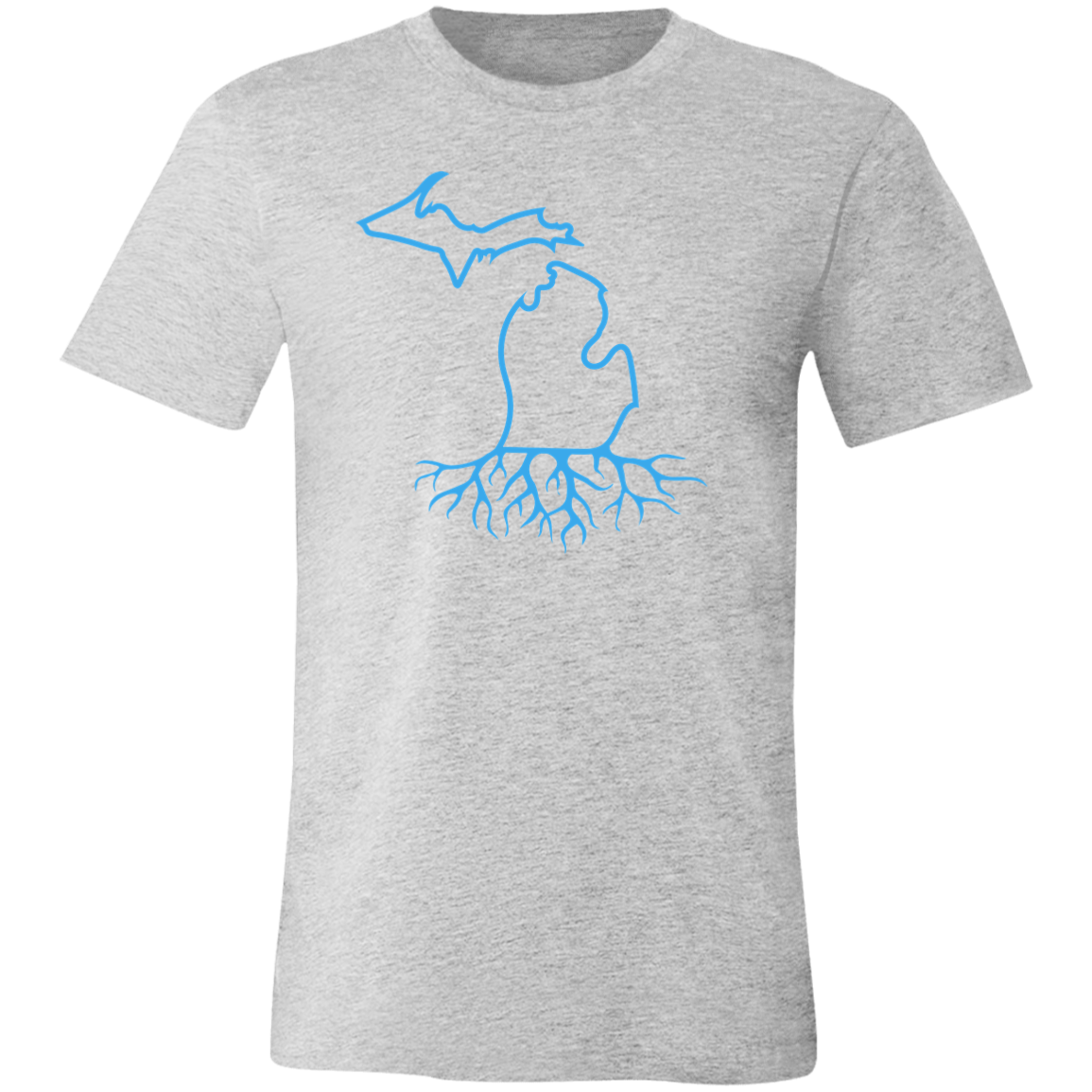 Michigan Roots - Honolulu Blue Unisex Classic T-Shirt