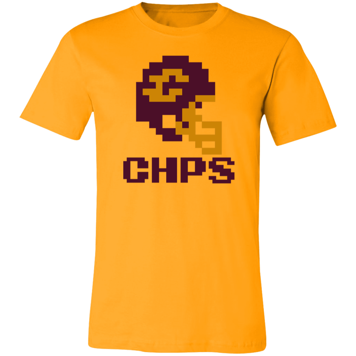 Mt Pleasant Football 8bit - Gold Unisex Classic T-Shirt